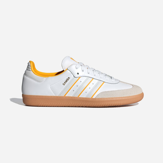 Adidas Samba Shoes Cloud White / Crystal White / Crew Yellow