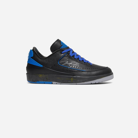 JORDAN 2 RETRO LOW SP OFF-WHITE BLACK BLUE