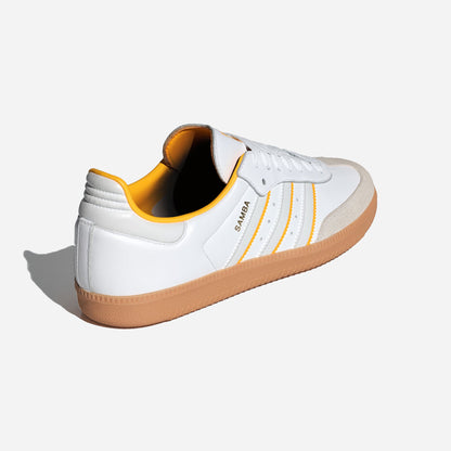 Adidas Samba Shoes Cloud White / Crystal White / Crew Yellow