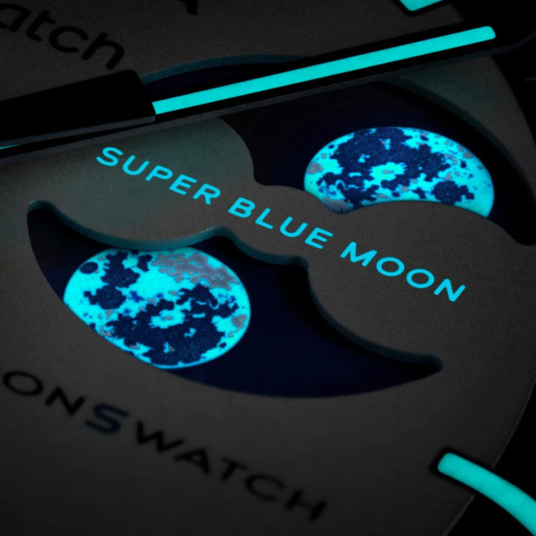 SWATCH X OMEGA BIOCERAMIC MOONSWATCH MISSION TO THE SUPER BLUE MOONPHASE