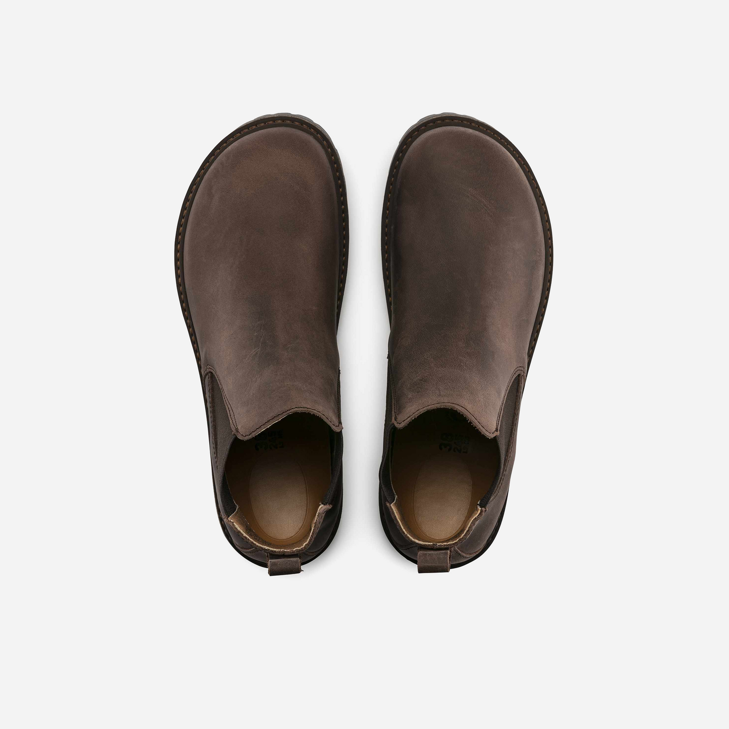 Birkenstock Stalon Nubuck Leather black Brown Brown/Mocha