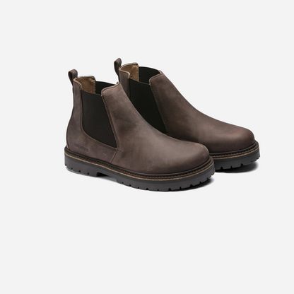 Birkenstock Stalon Nubuck Leather black Brown Brown/Mocha