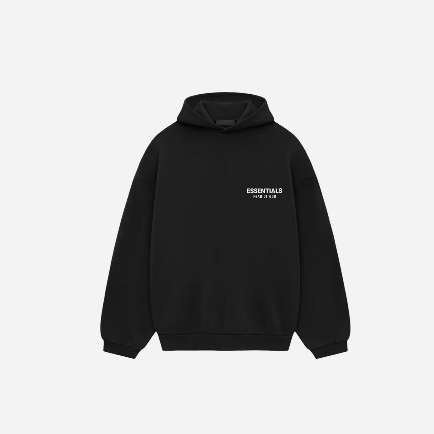 Fear of God Essentials Fleece Hoodie (FW24)Black