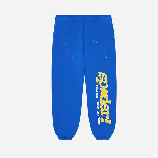 Sp5der TC Sweatpants Blue