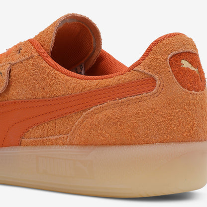 Puma Palermo Hairy Unisex Sneakers Bright Melon-Maple Syrup