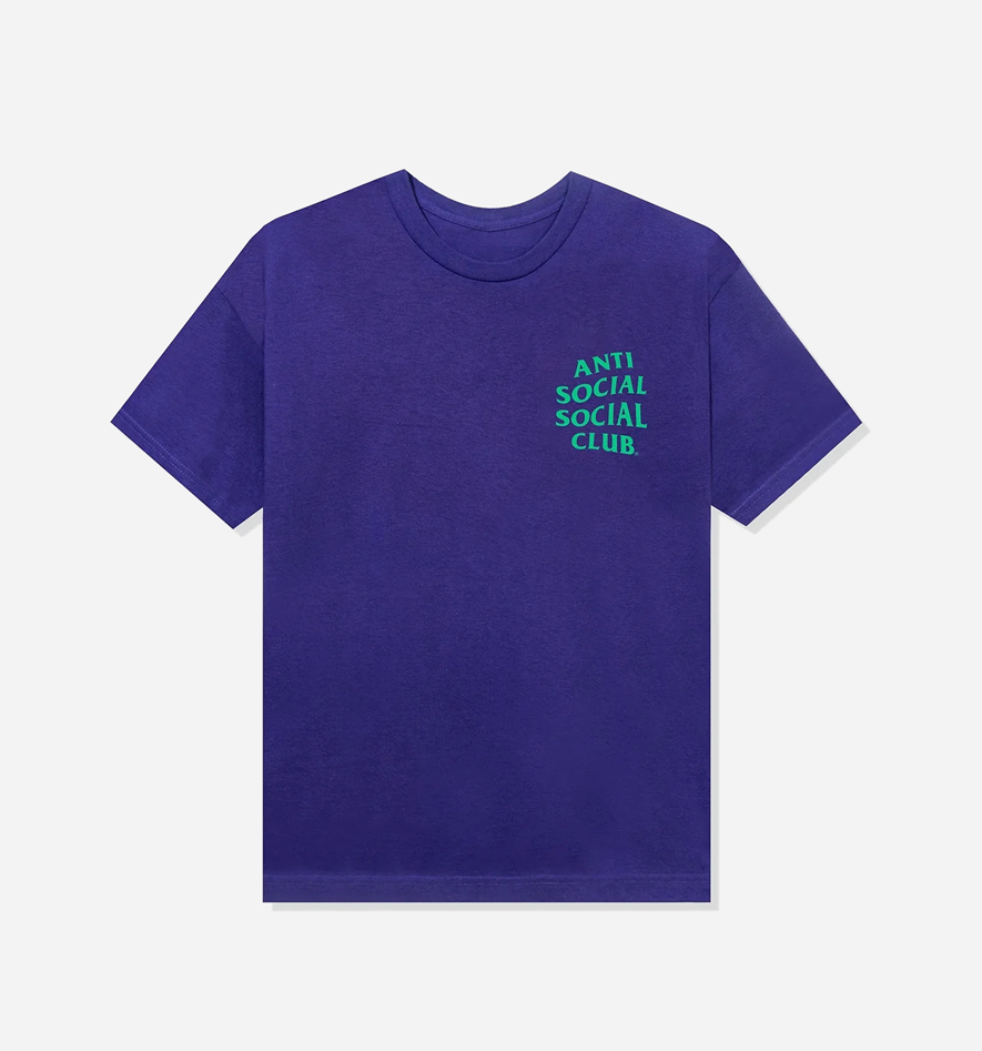 Anti Social Social Club Nothing Else Tee Purple