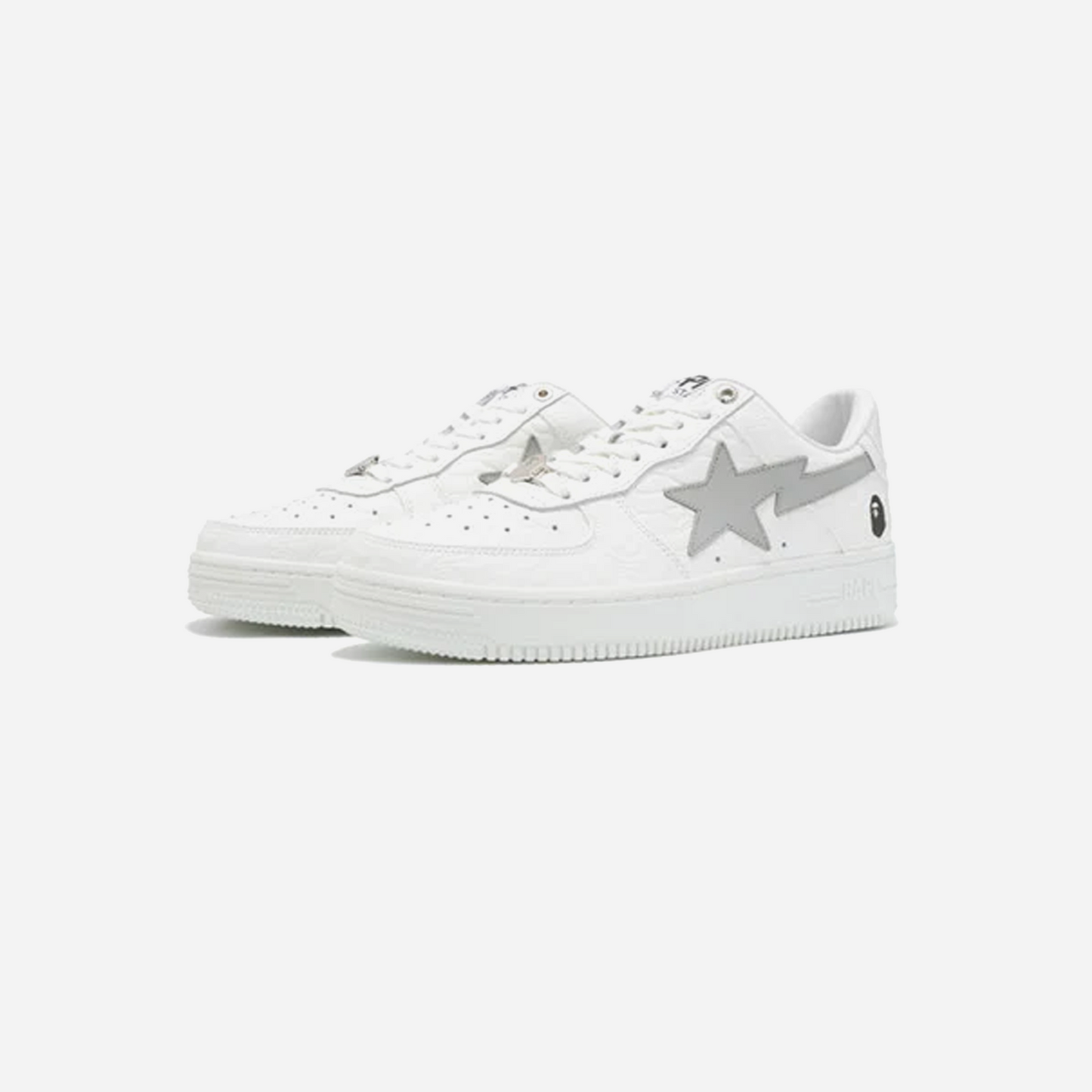 Bape Womens STA #3 White Shoes