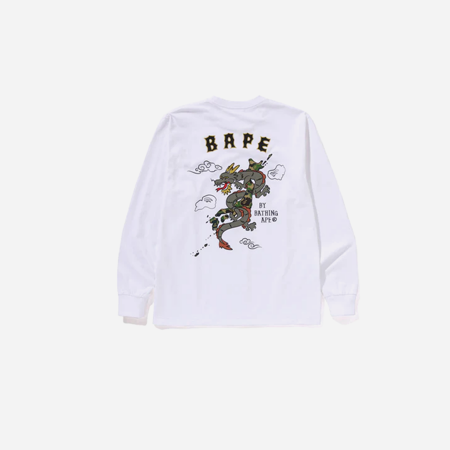 Bape Mens Souvenir Graphic L/S Tee