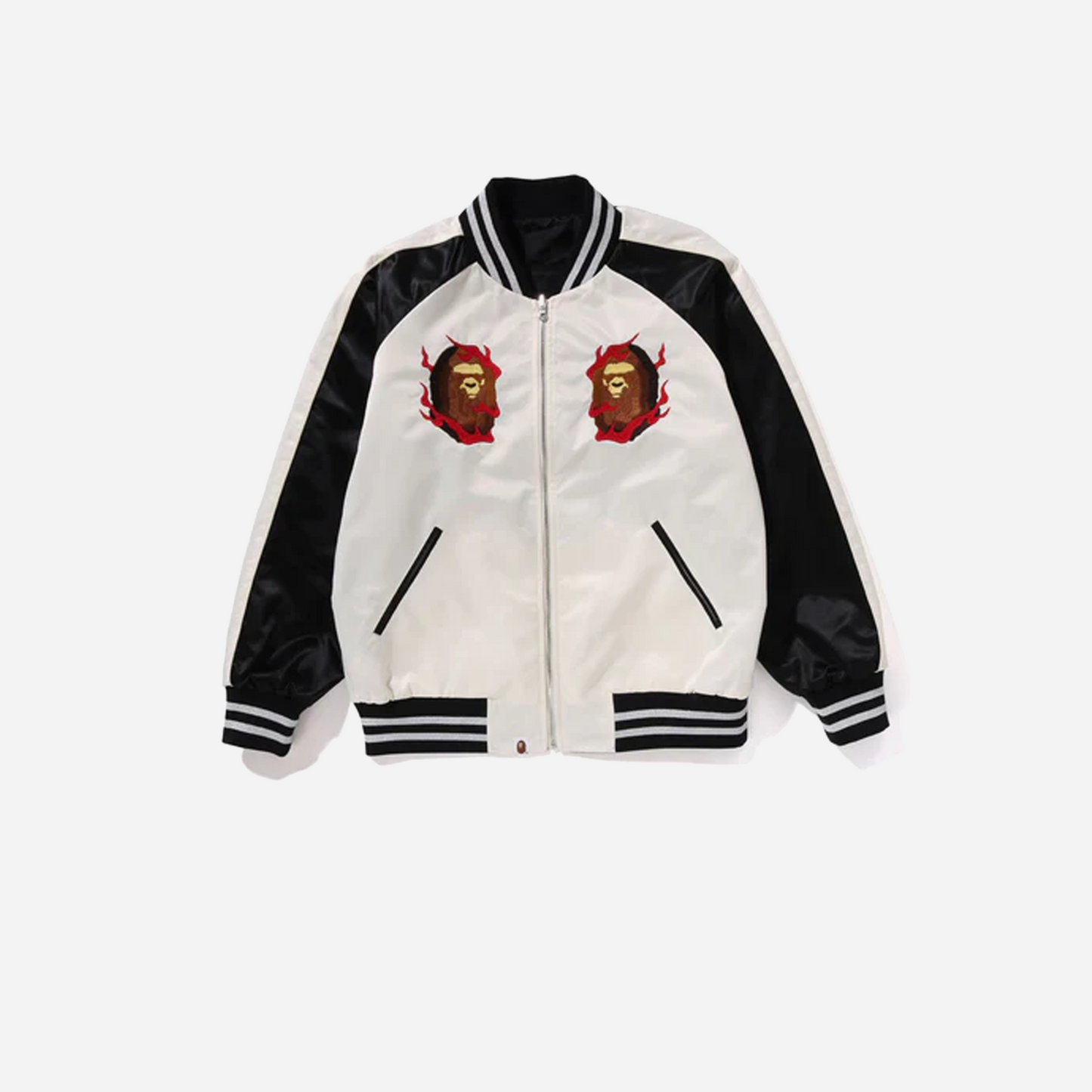 Bape Mens Reversible Souvenir Jacket