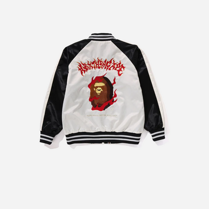 Bape Mens Reversible Souvenir Jacket