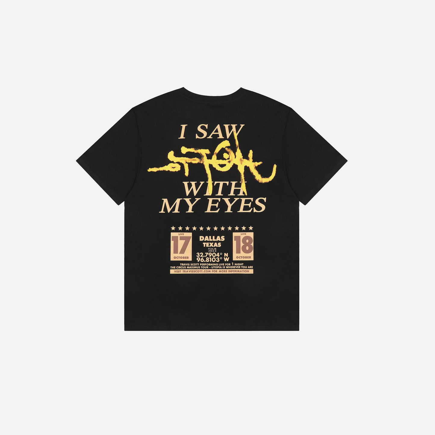 Travis Scott Utopia "My Eyes" T-Shirt