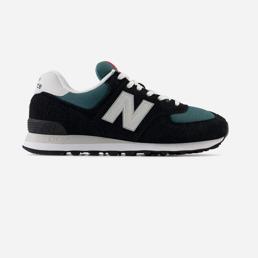 New Balance Unisex-Adult 574 Sneaker Black/Grey