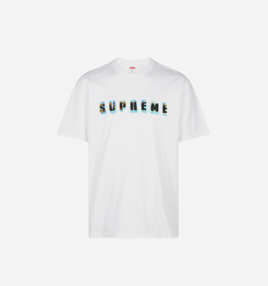 Supreme Stencil Tee White