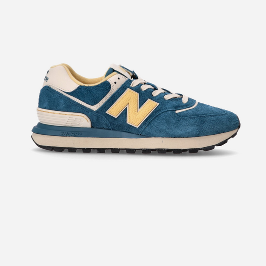 New Balance 574 Legacy Navy & Yellow