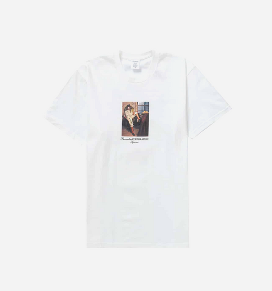 Supreme Corporation Fuck Tee White