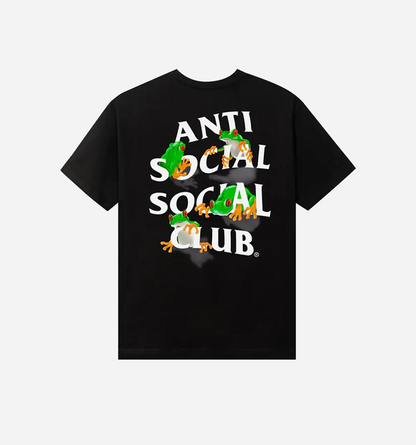 Anti Social Social Club Red Eyes Tee Black