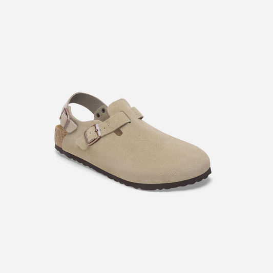 Birkenstock Tokio II Suede Suede Leather Beige Beige/Taupe