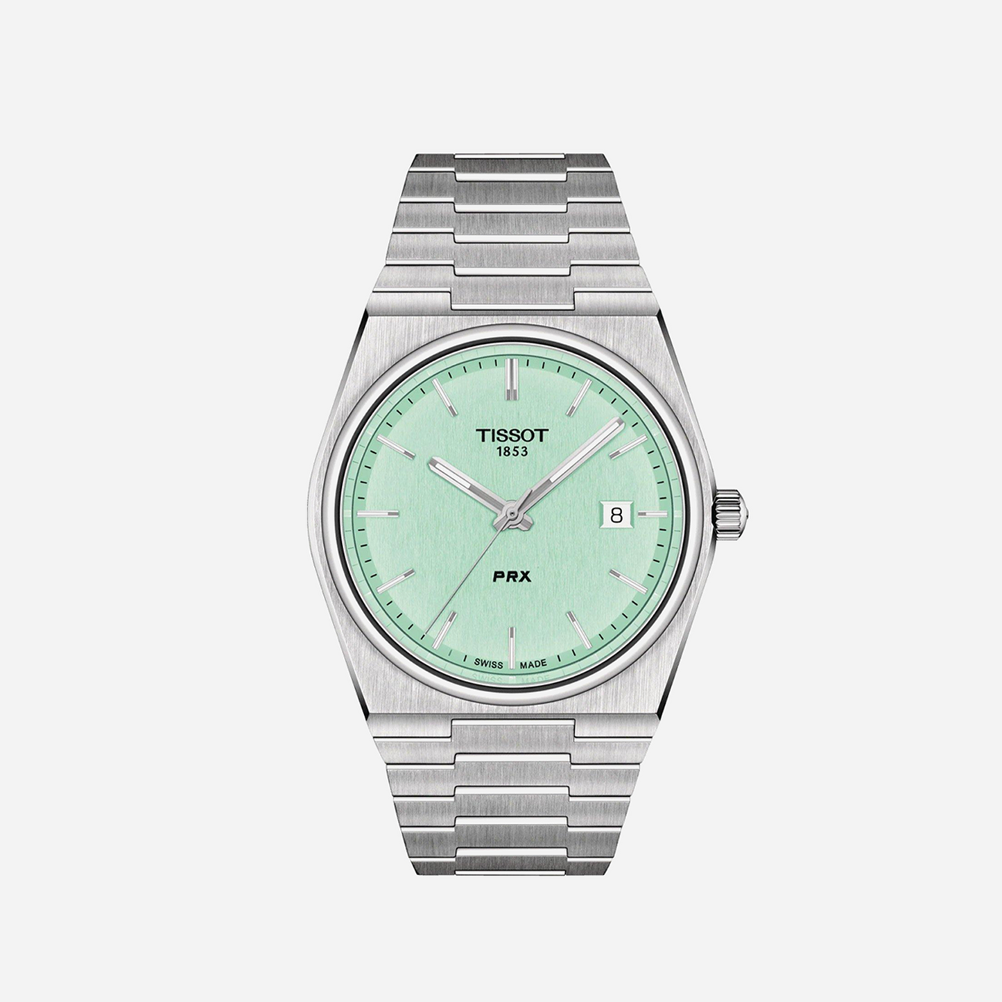 Tissot PRX T-Classic Green Dial Analog Stainless steel Watch