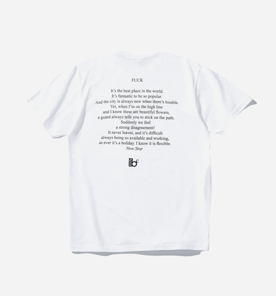 Supreme Corporation Fuck Tee White