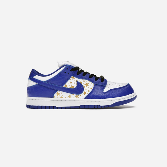 SB DUNK LOW SUPREME STARS HYPER ROYAL