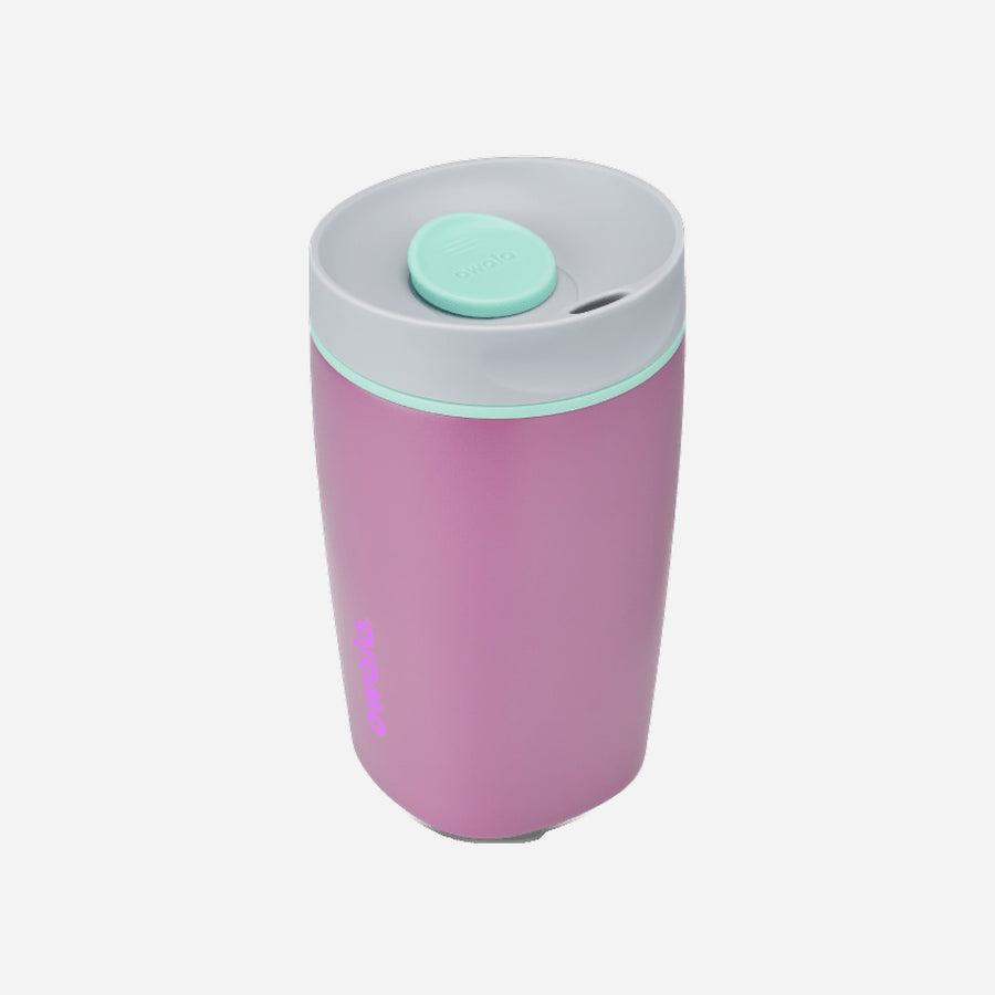 Owala SmoothSip Slider 12oz Stainless Steel Plum Perfect