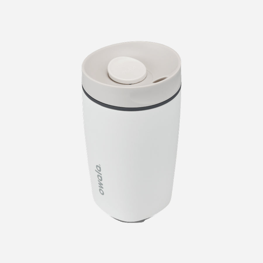 Owala SmoothSip Slider 12oz Stainless Steel Shy Marshmallow