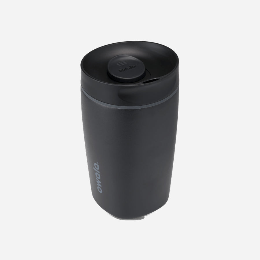Owala SmoothSip Slider 12oz Stainless Steel Very, Very Dark