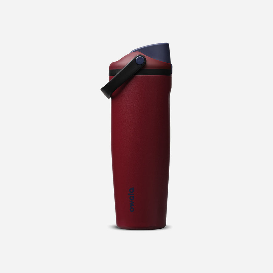 Owala FreeSip Sway 30oz Stainless Steel Water Bottle Burgundy Bay
