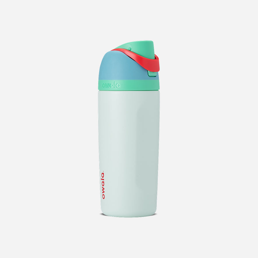 Owala Kids' FreeSip 16oz Stainless Steel Water Bottle Rainforest