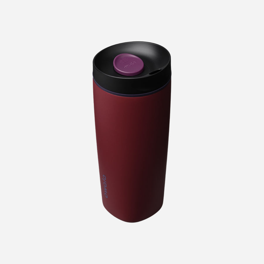 Owala SmoothSip Slider 20oz Stainless Steel Burgundy Bay