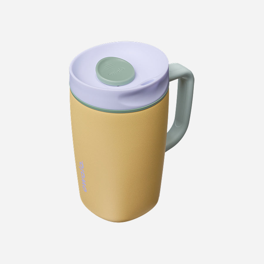 Owala SmoothSip Slider With Handle 12oz Stainless Steel Beachfront