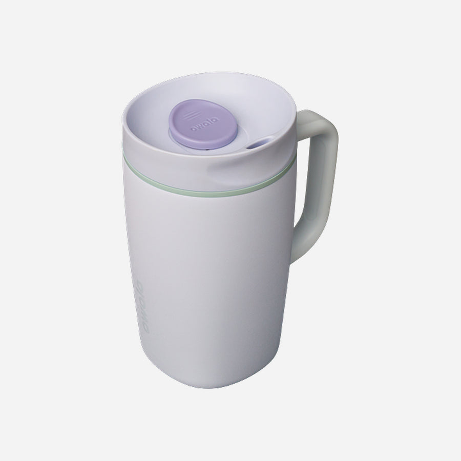 Owala SmoothSip Slider With Handle 12oz Stainless Steel Open Air