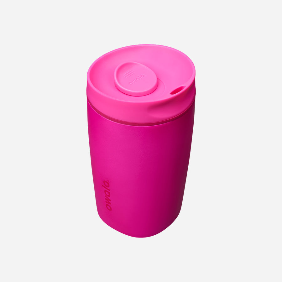 Owala SmoothSip Slider 12oz Stainless Steel Read My Lips