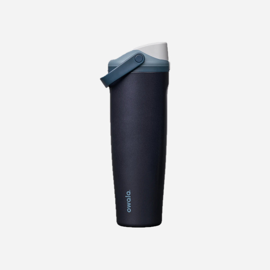 Owala FreeSip Sway 40oz Stainless Steel Water Bottle Blue Steel