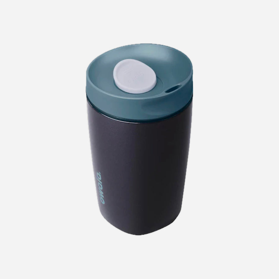 Owala SmoothSip Slider 12oz Stainless Steel Blue Steel