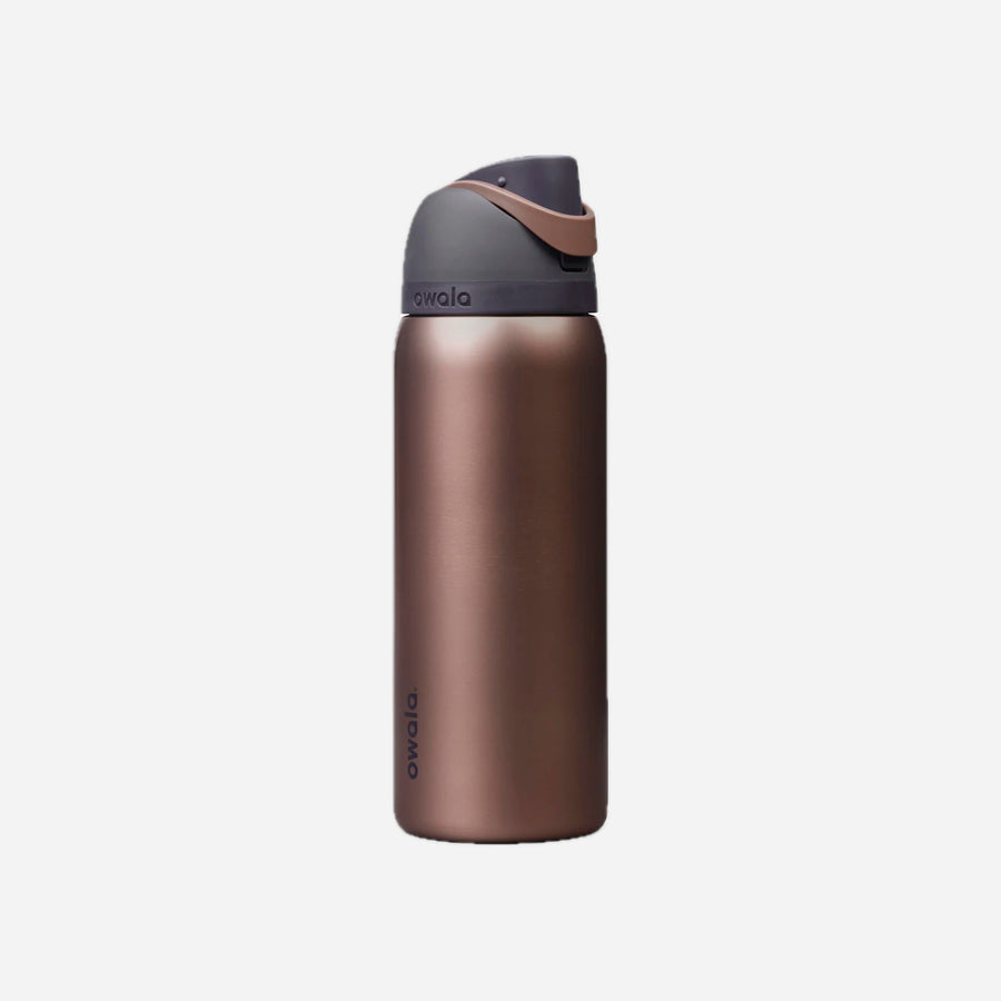 Owala FreeSip 32oz Stainless Steel Water Bottle Desert Smoke