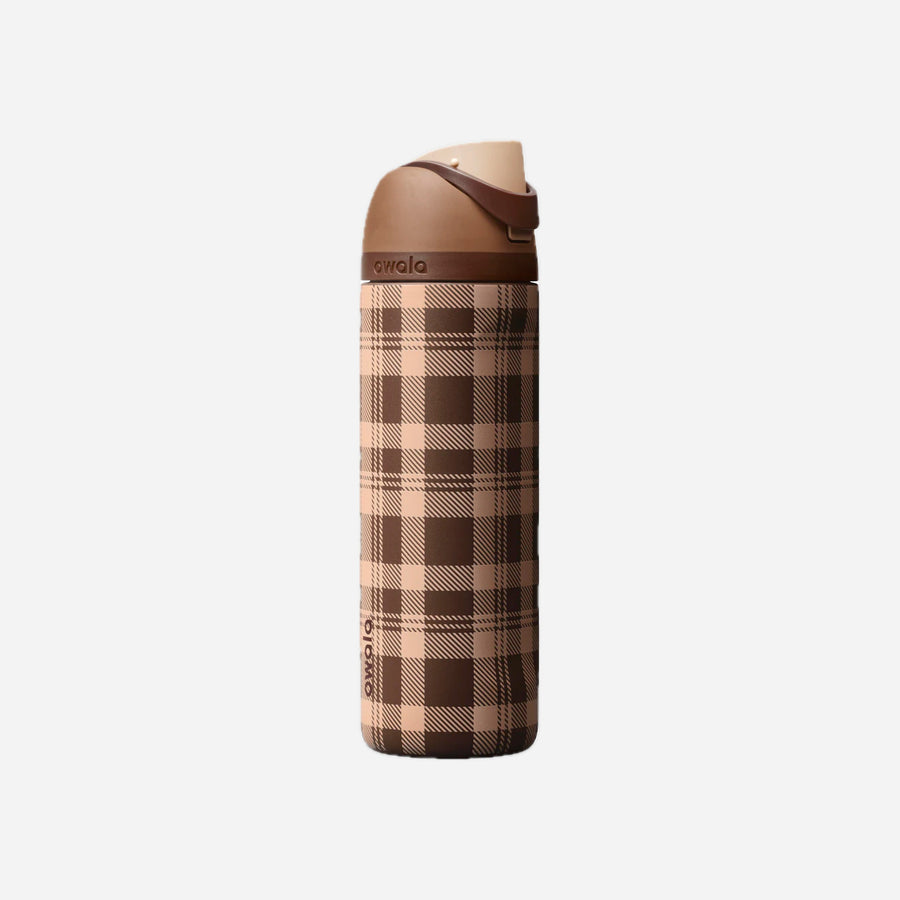 Owala FreeSip 24oz Stainless Steel Water Bottle Plaid And Simple