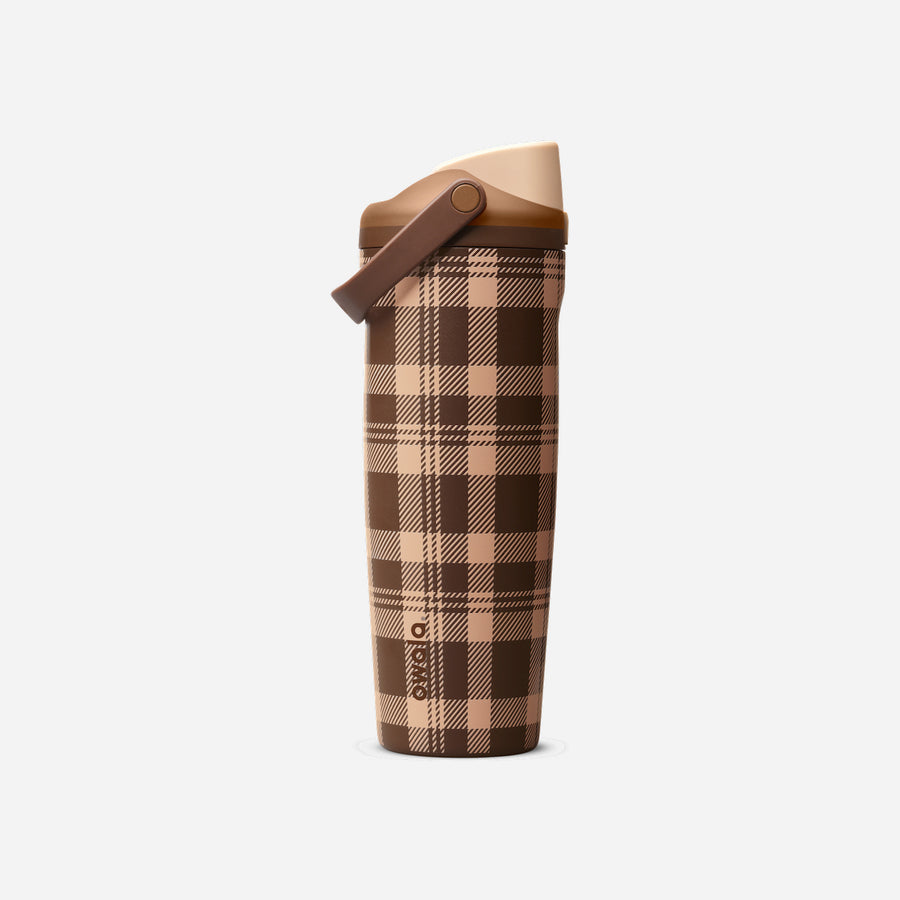 Owala FreeSip Sway 30oz Stainless Steel Water Bottle Plaid And Simple