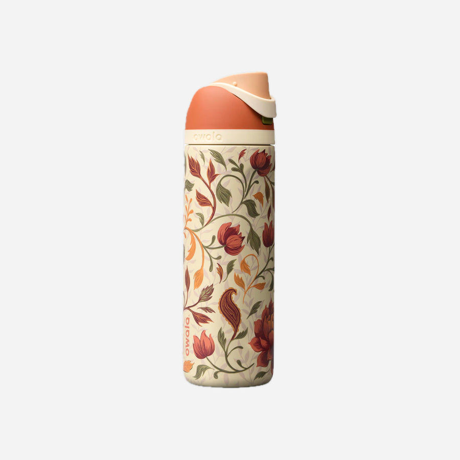 Owala FreeSip 24oz Stainless Steel Water Bottle Woodland Boho