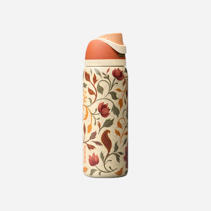 Owala FreeSip 32oz Stainless Steel Water Bottle Woodland Boho