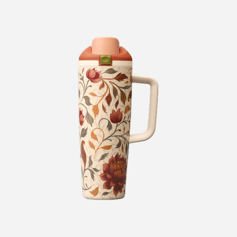Owala FreeSip Tumbler 30oz Stainless Steel Woodland Boho