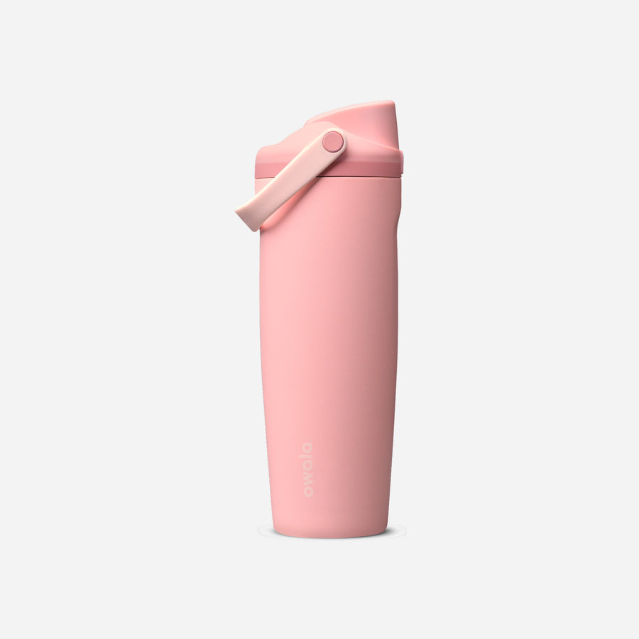 Owala FreeSip Sway 30oz Stainless Steel Water Bottle Rose Quartz