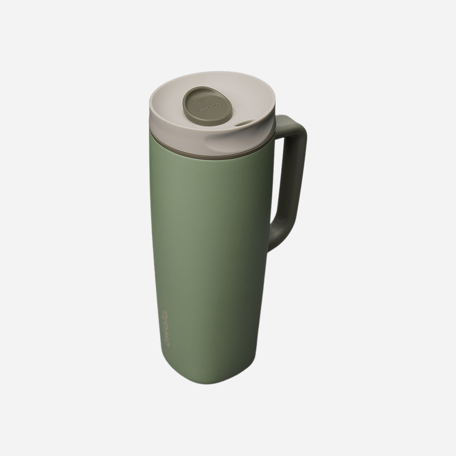 Owala SmoothSip Slider With Handle 24oz Ceramic Green House