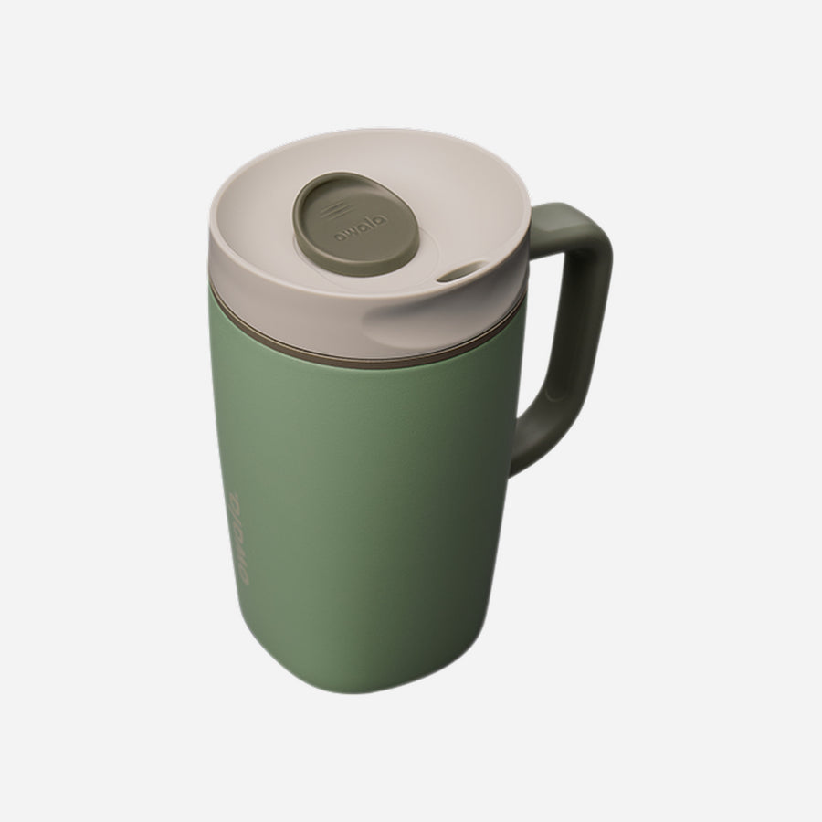 Owala SmoothSip Slider With Handle 12oz Ceramic Green House