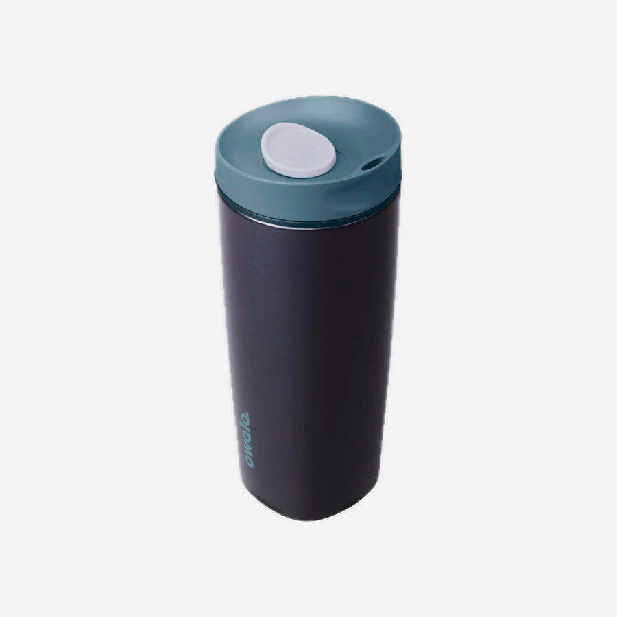 Owala SmoothSip Slider 20oz Stainless Steel Blue Steel