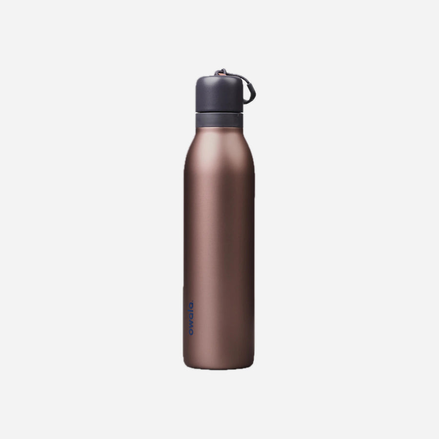 Owala FreeSip Twist 24oz Stainless Steel Water Bottle Desert Smoke