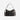 Coach Laurel Shoulder Bag With Pockets In Loved Leather Silver Black Brown