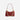 Coach Teri Shoulder Bag In Signature Beaded Satin Gold Crimson