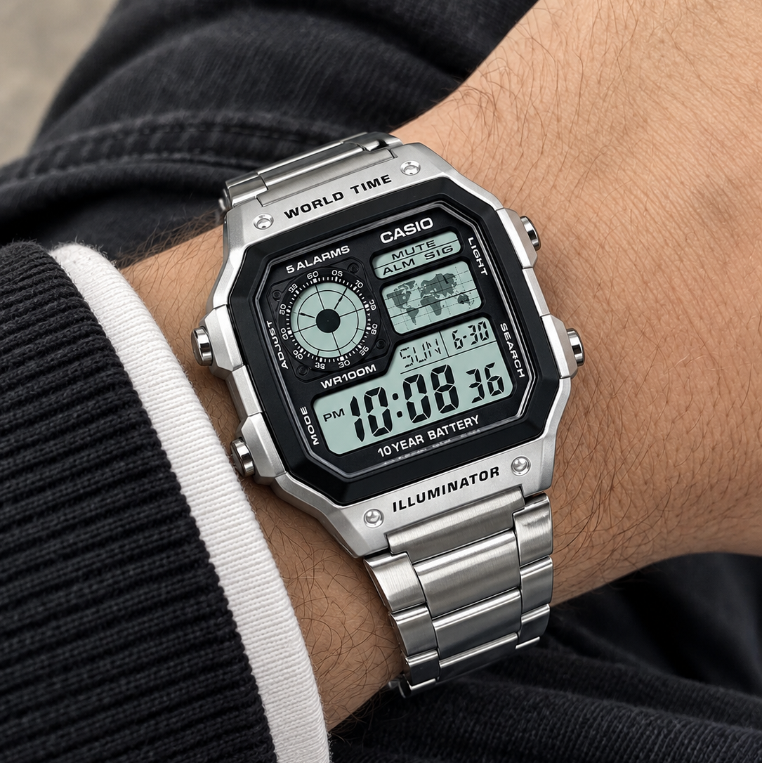 Casio Casino Royale – Youth AE-1200WHD 1AVDF D099