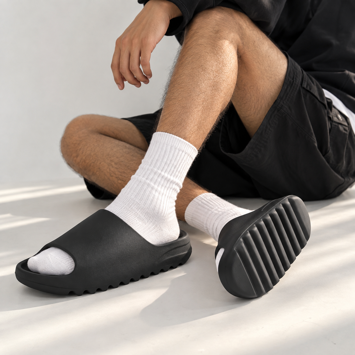 Yeezy Slide by Kanye YS-01 Black